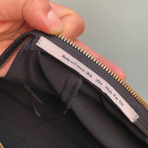 NWT Roland Mouret Black Gabelle Stretch Double Crepe Dress Sz 2-4/FR 36 - Picture 7 of 14